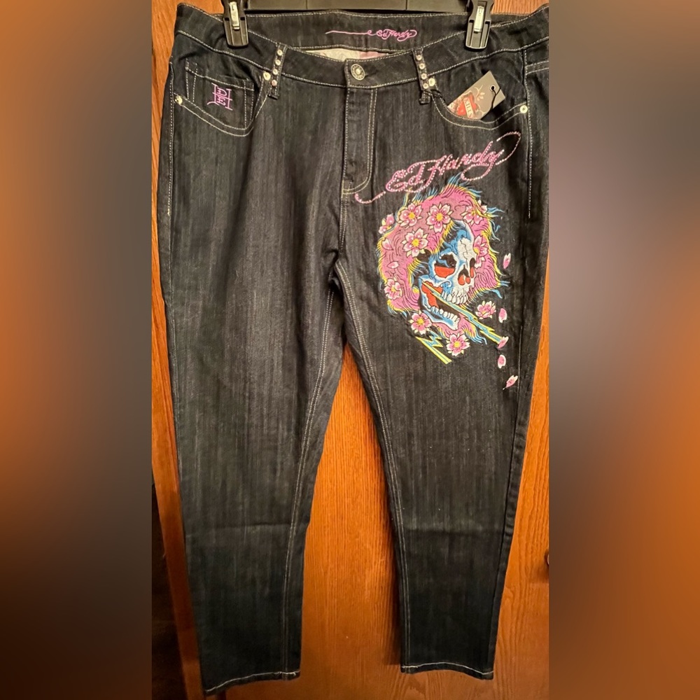 Ed Hardy Jeans 18 X 32.5
